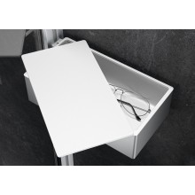 HÜPPE SELECT+ drybox, ochranná schránka, stříbrná matná