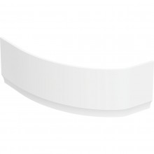 GEBERIT SELNOVA čelní panel pro asymetrickou vanu, pravý, lesklá bílá