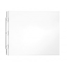 POLYSAN PLAIN boční panel 90x59cm, bílá