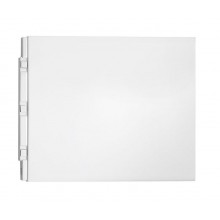 POLYSAN PLAIN boční panel 80x59cm, bílá