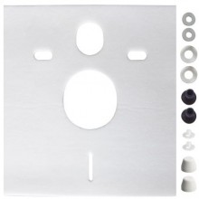 CONCEPT izolační deska 390x5x426mm, pro závěsné WC a bidet, bílá