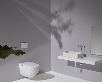 Toaleta LAFEN Cleanet Riva s integrovanou sprškou